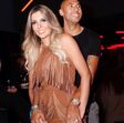 Luisão e Brenda Mattar