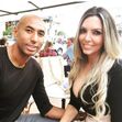 Luisão e Brenda Mattar