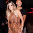Luisão e Brenda Mattar