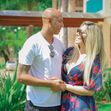 Luisão e Brenda Mattar