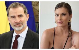 Apresentadora de televisão que é relacionada com o rei Felipe VI mostra-se toda nua 