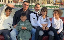 Eva, a filha de Cristiano Ronaldo e Georgina Rodríguez, já é uma pequena influenciadora... e aprendeu a imitar Gio e CR7