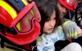 Que inocência. "Eu sou muito pesada", diz menina de 5 anos resgatada após 51 horas nos escombros na Turquia