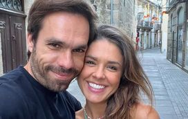 Daí o pedido de casamento? Ex de Pipoca Mais Doce espera 4.º filho com a noiva, Sara Veloso