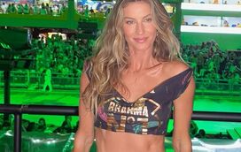 Gisele Bündchen ganha 2 milhões de euros para voltar ao Carnaval do Rio e arrasa no camarote
