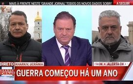 CMTV líder no aniversário da guerra na Ucrânia