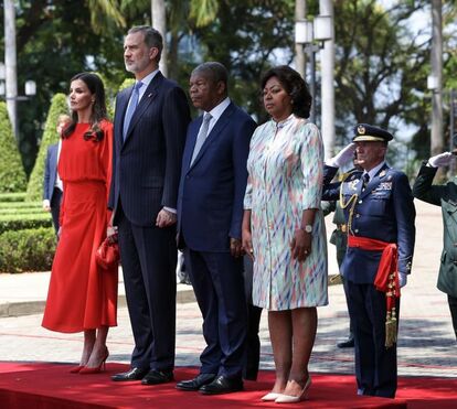 Todos os olhos em Letizia. Rainha de Espanha rouba a cena no último dia em Luanda
