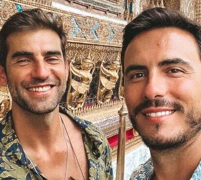 Ex-'moranguito' João Cajuda e João Pedro Caldeira estão juntos há mais de uma década