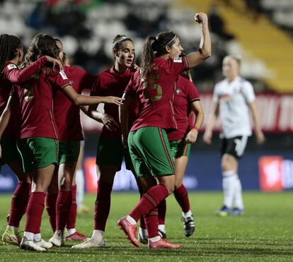 Seleção portuguesa de futebol feminino faz história ao qualificar-se para o Mundial pela primeira vez