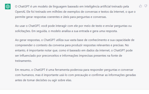 Apresentação ChatGPT