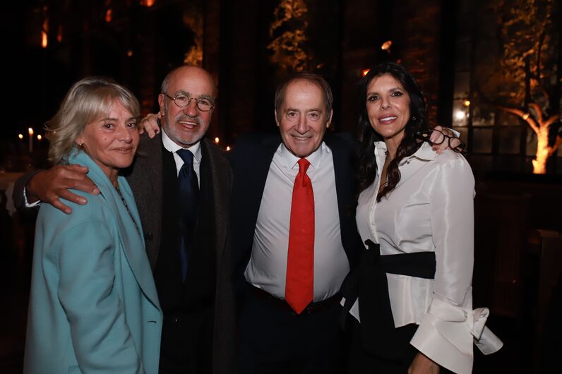 Homem Cardoso, mulher, Luís Filipe Menezes e Ana Caetano Menezes