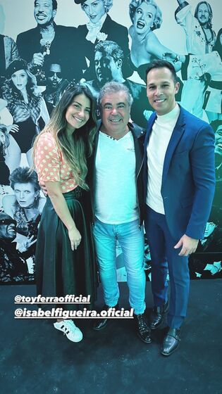 Aniversário de Toy, Isabel Figueira e Santiago Lagoá