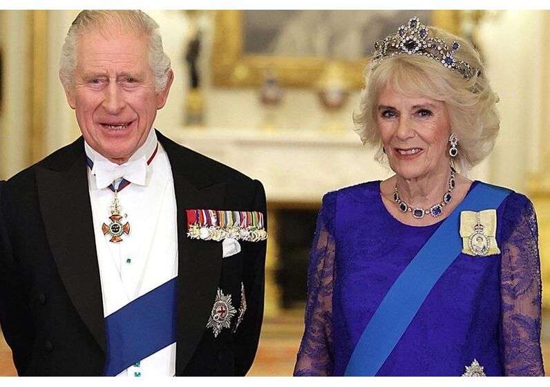 Rei Carlos III e rainha Camilla