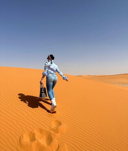 Georgina Rodríguez, deserto