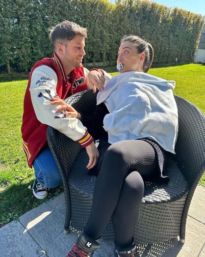 Carolina Carvalho e David Carreira