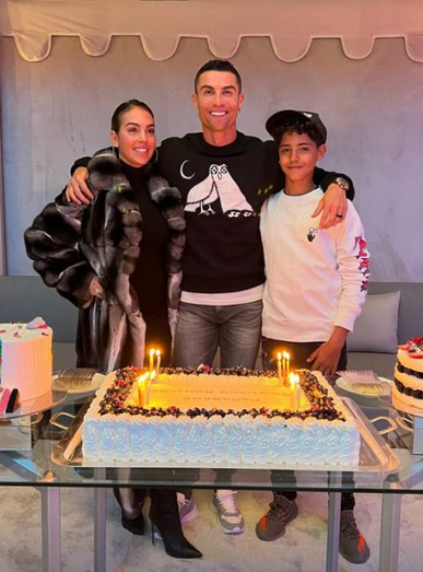 Cristiano Ronaldo, Georgina Rodrígez, Cristianinho