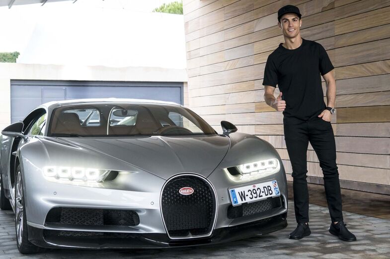 Cristiano Ronaldo, carros