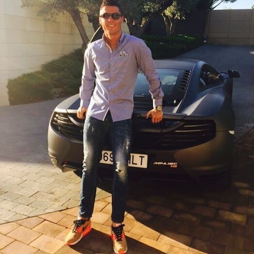Cristiano Ronaldo, carros