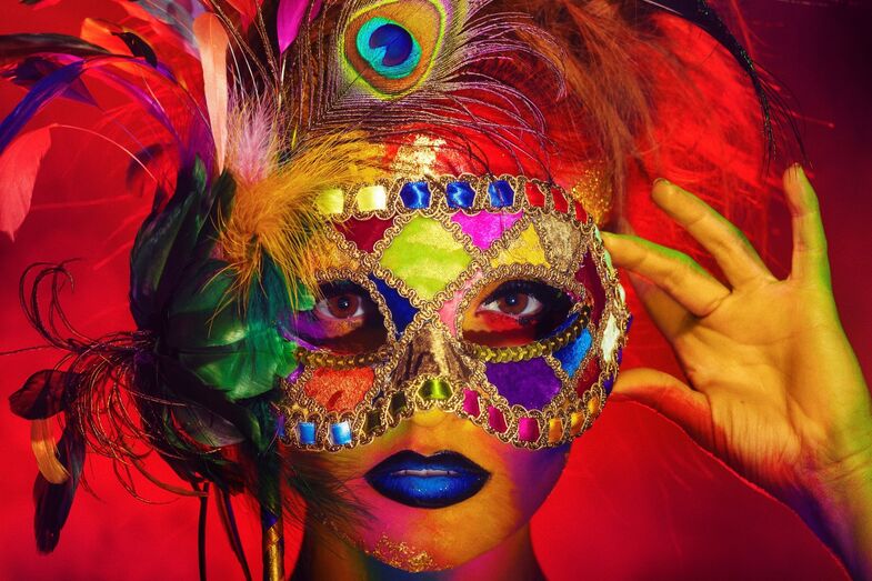 carnaval mascara