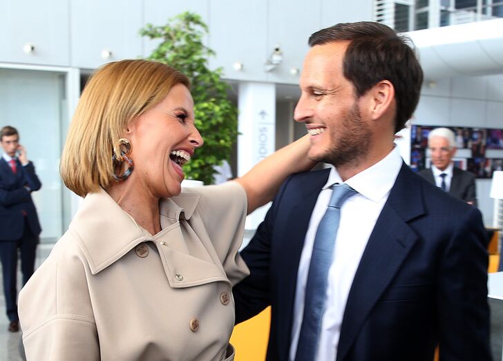 Cristina Ferreira e Francisco Pedro Balsemão
