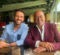 Rubinho Correia e Manuel Luís Goucha