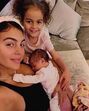 Georgina Rodríguez com os filhos