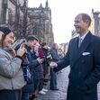 Príncipe Eduardo e esposa Sofia 