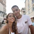 Cláudia Pinto Lopes e Diogo Dalot