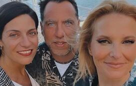 Fanny não entra! Cristina Ferreira diverte-se com namorado de Fanny mas a 'Belle Portuguese' fica de fora da festa