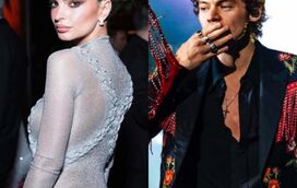 Casal surpresa! Harry Styles e Emily Ratajkowski filmados aos beijos no Japão