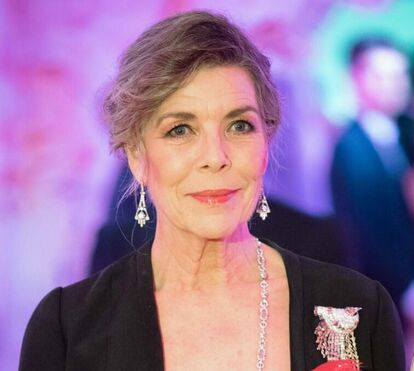 Princesa Carolina: completamente careca por causa de uma infidelidade