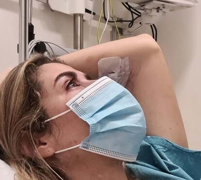 Nutricionista dos famosos Iara Rodrigues está novamente internada