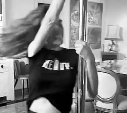 A dar tudo depois da separação. Liliana Aguiar aposta na dança do varão e mostra os seus dotes 