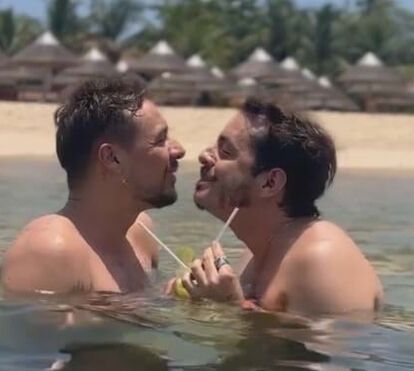 Sai uma beijoca? Miguel Cristovinho e Kasha mostra-se muito cúmplices 