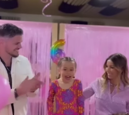 Laura Figueiredo mostra a felicidade da pequena Beatriz perante festa de sonho