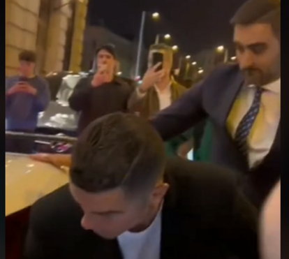 Gritos e berros. Cristiano Ronaldo e Georgina discutem à frente de todos antes de embarcarem no jato privado