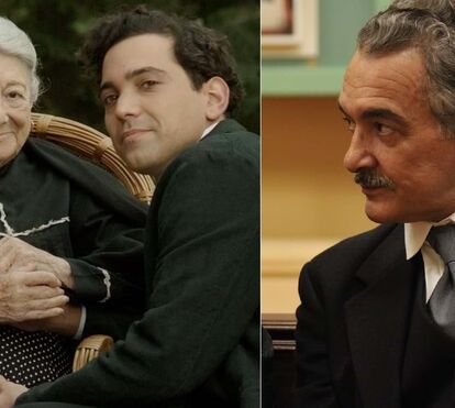 Eunice Munõz e Rogério Samora nos papéis de avó 'adorada' e de pai 'encorajador' em 'Amadeo', o último filme da atriz e o penúltimo do ator 
