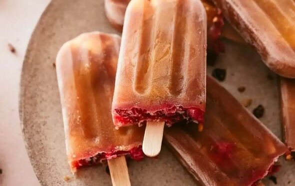 Gelado de frutos vermelhos