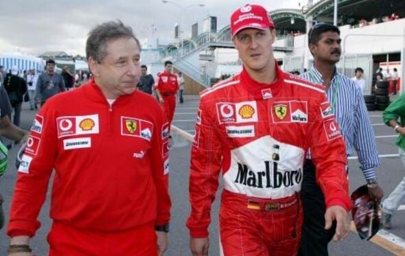 Jean Todt e Michael Schumacher