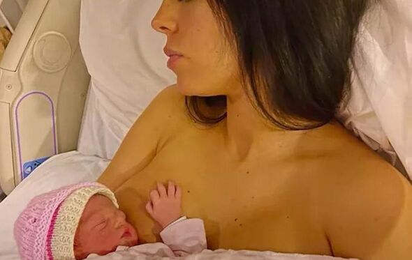 Georgina Rodríguez com a filha Bella