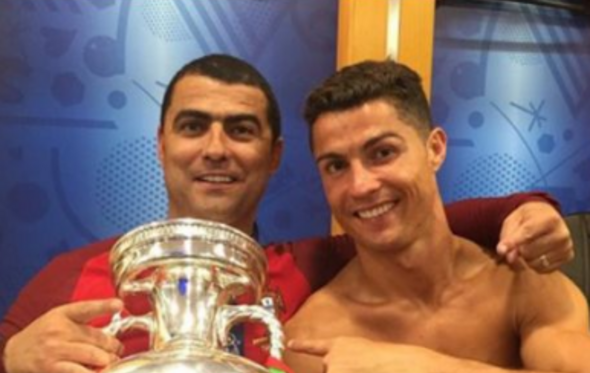Cristiano Ronaldo e Hugo