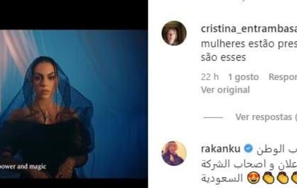 Georgina Rodríguez criticada