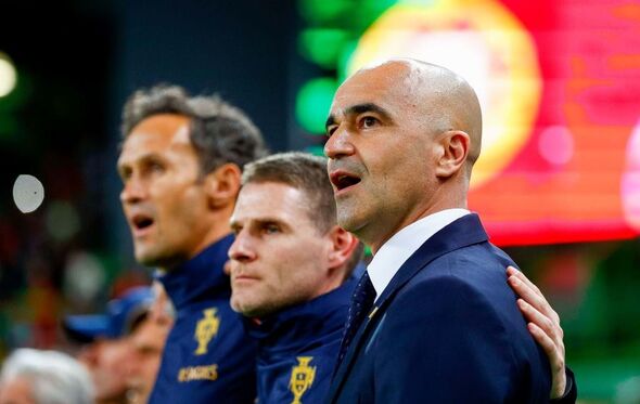 Roberto Martínez, hino, Portugal