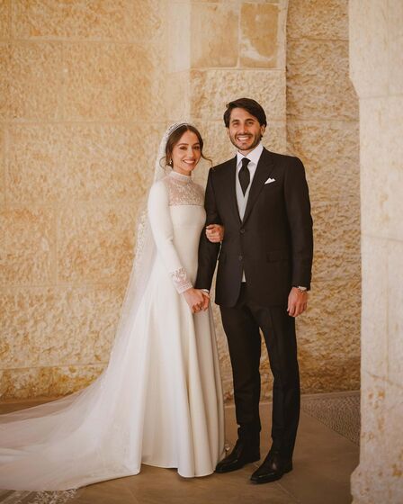 Elegância e luxo. Todas as imagens do casamento da princesa Iman, filha de Rania da Jordânia