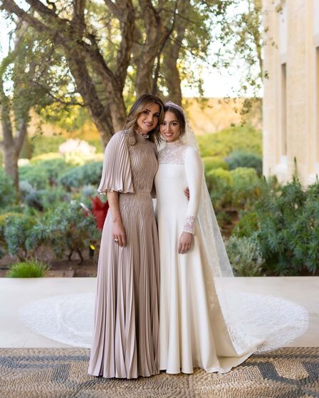 Elegância e luxo. Todas as imagens do casamento da princesa Iman, filha de Rania da Jordânia