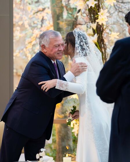 Elegância e luxo. Todas as imagens do casamento da princesa Iman, filha de Rania da Jordânia