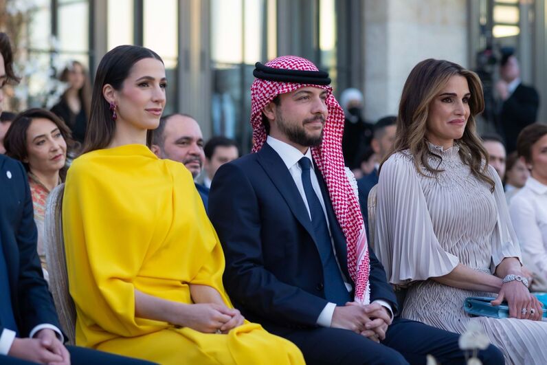 Elegância e luxo. Todas as imagens do casamento da princesa Iman, filha de Rania da Jordânia
