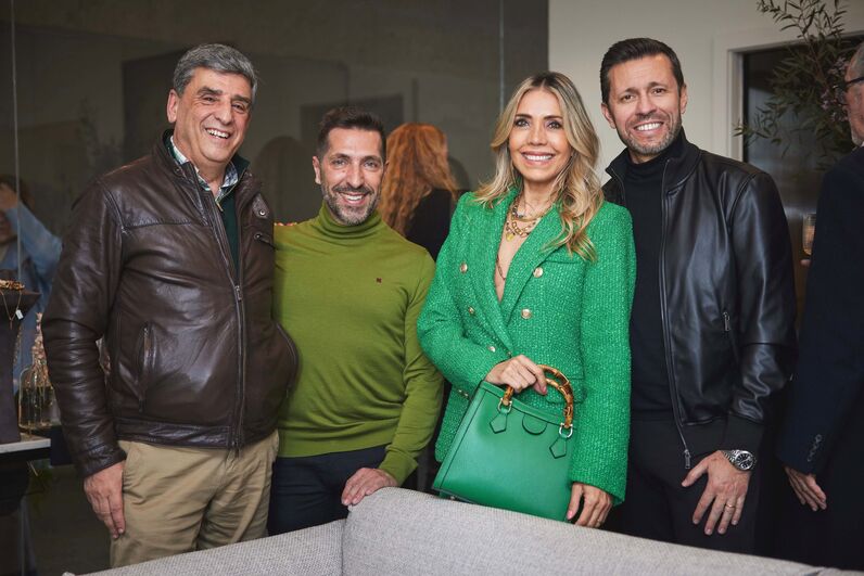 Joaquim Sampaio, Paulo Morais, Cláudia Jacques e Belmiro Costa