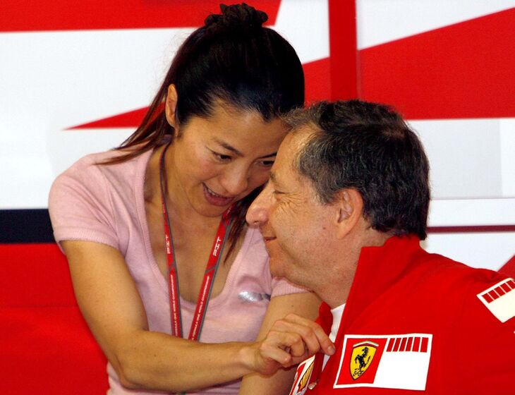 Jean Todt e Michelle Yeoh