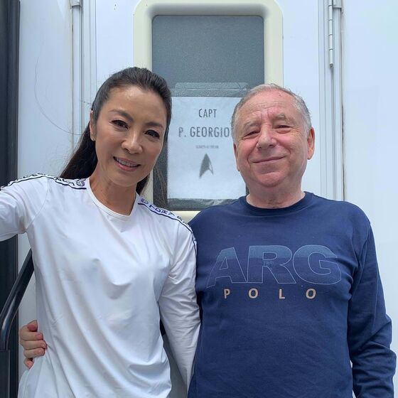 Michelle Yeoh e Jean Todt 
